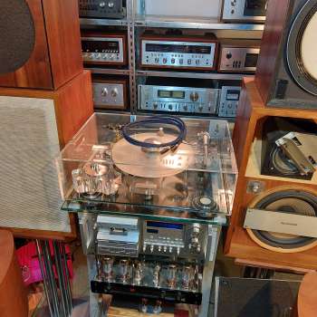 Preview: Goldkabel highline Series mit WBT Cinch Stecker Stereo in blau